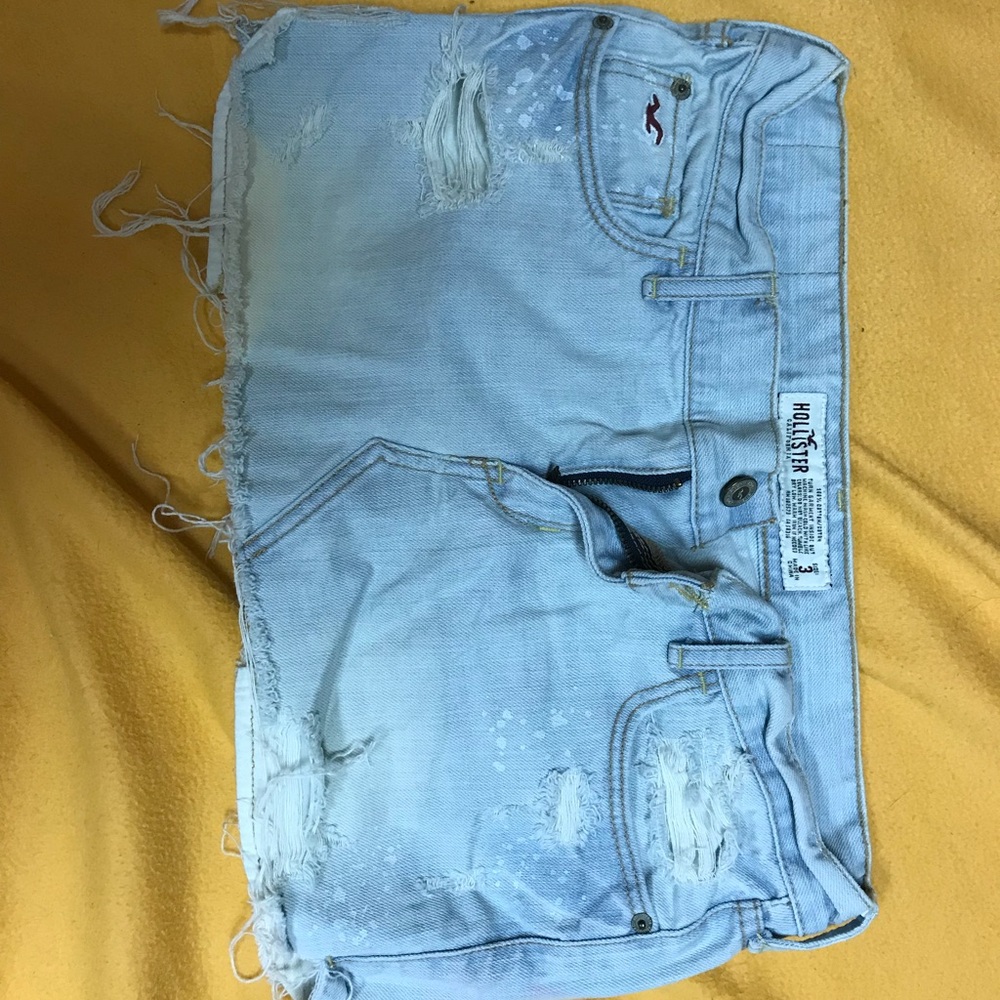 Hollister denim skirt